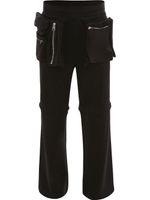 JW Anderson pantalon convertible à poches multiples - Noir