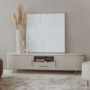 Tower Living TV-meubel 'Corbetta' Mangohout, 185cm