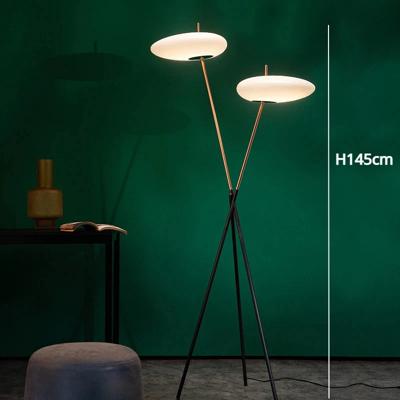 Nordic Luxe Design Vloerlamp - Stijlvolle LED Staande Lamp voor Woonkamer, Eetkamer & Slaapkamer
