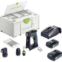 Festool CXS 18 C 3,0-Set 576884 Accu-schroefboormachine 18 V 3.00 Ah Incl. accu, Incl. lader