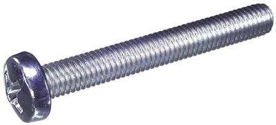 Dresselhaus Threaded bolts 6 x 25mm pan head/cross recess