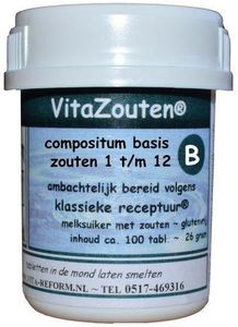VitaZouten Compositum Basis Nr. 1-12