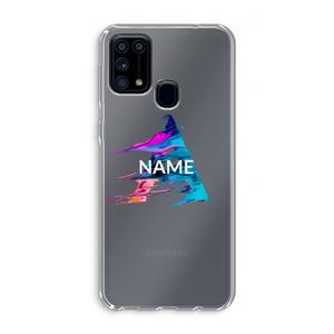 Abstract Spectrum: Samsung Galaxy M31 Transparant Hoesje
