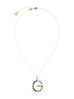 Dolce & Gabbana collier en pierre précieuse à pendentif G - Or
