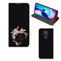 Motorola Moto G9 Play Magnet Case Boho Text - thumbnail