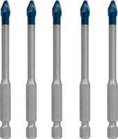 Bosch Accessoires Expert HardCeramic HEX-9 boorset voor dakpannen 6 mm 5-delig - 1 stuk(s) - 2608900599