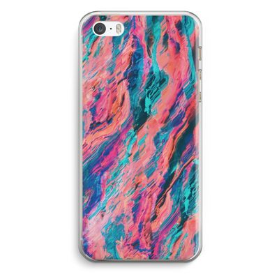 Electric Times: iPhone 5 / 5S / SE Transparant Hoesje