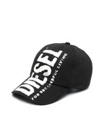 Diesel Kids casquette C-Ewan en coton - Noir