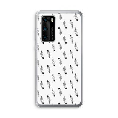 Pluimen: Huawei P40 Transparant Hoesje