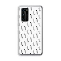 Pluimen: Huawei P40 Transparant Hoesje