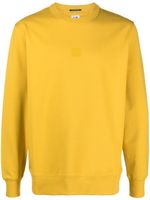 C.P. Company sweat en coton stretch à logo imprimé - Jaune