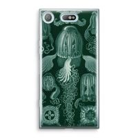 Haeckel Cubomedusae: Sony Xperia XZ1 Compact Transparant Hoesje Haeckel Cubomedusae: Sony Xperia XZ1 Compact Transparant Hoesje
