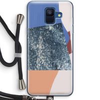 Billy: Samsung Galaxy A6 (2018) Transparant Hoesje met koord