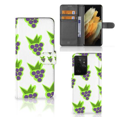 Samsung Galaxy S21 Ultra | Book Cover | Druiven