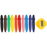 GIOTTO Waskrijt, l: 7 cm, d 11 mm, 10 stuk/ 1 doos