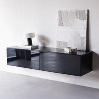 Nohr Hangend TV-meubel 'Zeke' 160cm, kleur Zwart
