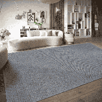 Wollen Vloerkleed Francois Grijs 190x280 Cm Laagpolig Villeroy & Boch - Dekbed-Discounter.nl