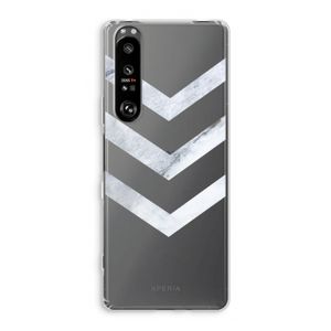 Marmeren pijlen: Sony Xperia 1 III Transparant Hoesje