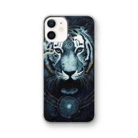Darkness Tiger: iPhone 12 Transparant Hoesje