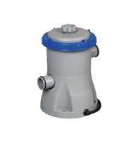 Bestway filterpomp Flowclear 1,2 m³/u grijs/blauw 27 cm - thumbnail