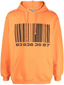 VTMNTS hoodie à imprimé graphique - Orange