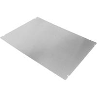 Hammond Electronics 1434-1712 Bodemplaat (l x b x h) 432 x 305 x 1 mm Aluminium Natuur 1 stuk(s) - thumbnail