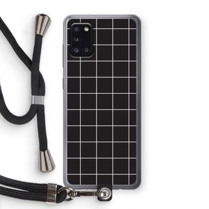 Rooster 2: Samsung Galaxy A31 Transparant Hoesje met koord