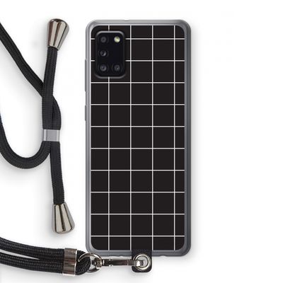 Rooster 2: Samsung Galaxy A31 Transparant Hoesje met koord