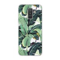 Bananenbladeren: Samsung Galaxy A6 Plus (2018) Transparant Hoesje