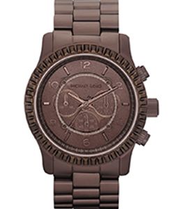 Horlogeband Michael Kors MK5543 Staal Bruin 24mm