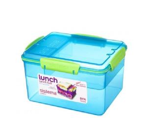 Sistema Lunch - Lunch Tub - 2.300 ml Blauw/Groen