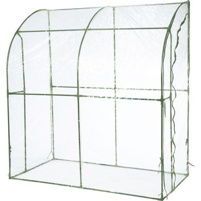 Muurkas met bodemframe Kweekkas