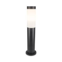 Dally LED Sokkellamp Zwart S - E27 fitting - IP44 Waterdicht - 45 cm - tuinverlichting - padverlichting - Staande buitenlamp