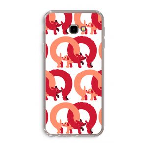 Dogs: Samsung Galaxy J4 Plus Transparant Hoesje