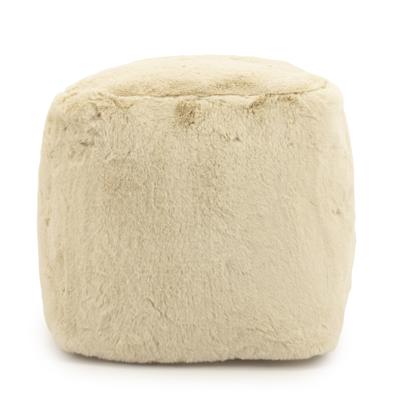 By-Boo Poef 'Mosa' 45cm, kleur Beige