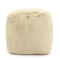 By-Boo Poef 'Mosa' 45cm, kleur Beige