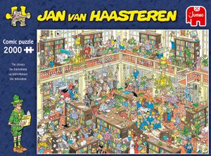 Jan van Haasteren – De Bibliotheek Puzzel 2000 Stukjes