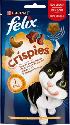 Felix Crispies rund & kip 48g