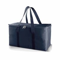 Grote koeltas navy/blauw 17 liter - thumbnail