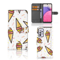 Samsung Galaxy A33 5G Book Cover Icecream