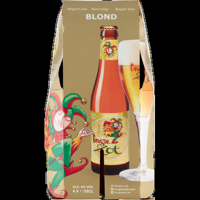 Brugse Zot Belgisch Blond Fles 4 x 330ML bij Jumbo