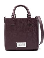 Maison Margiela sac cabas 5AC en cuir - Rouge - thumbnail