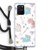 Fantasiewereld: Samsung Galaxy Note 10 Lite Transparant Hoesje met koord