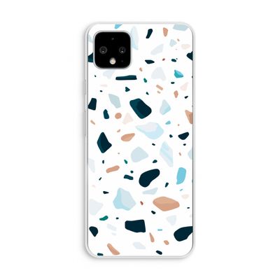 Terrazzo N°13: Pixel 4 XL Transparant Hoesje