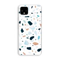 Terrazzo N°13: Pixel 4 XL Transparant Hoesje