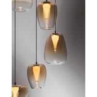 Lyora Design hanglampOblo 5-lichts amber glas - 9009179