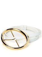 Jacquemus ceinture La ceinture Ronde en cuir - Blanc