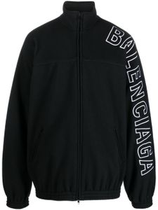 Balenciaga veste zippée Outline - Noir