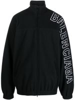 Balenciaga veste zippée Outline - Noir