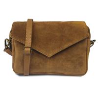 Chabo Bags Envelop Schoudertasje Rio Romy Suede Licht Cognac Chabo Bags Envelop Schoudertasje Rio Romy Suede Licht Cognac